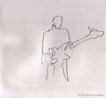 Moon - Sketch by Christine Lesueur