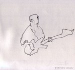 Moon - Sketch by Christine Lesueur