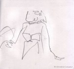 M Nahadr - Sketch by Christine Lesueur